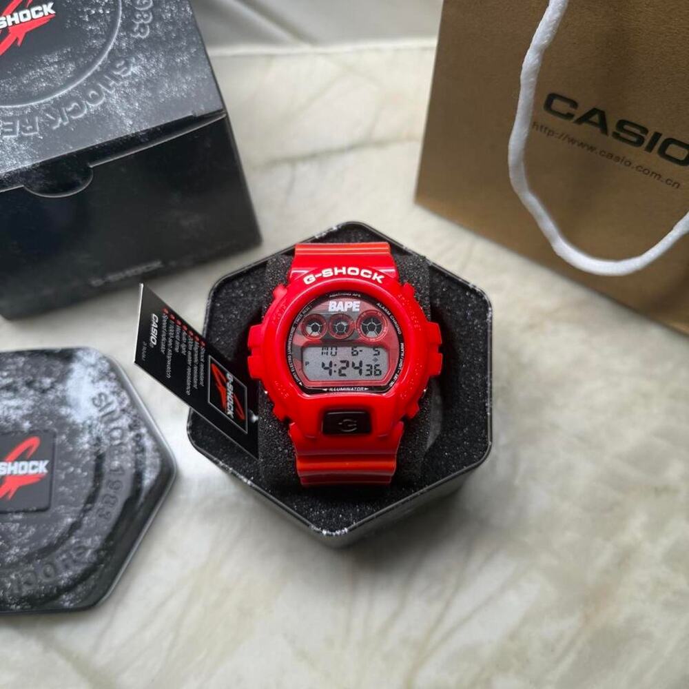 Special Edition Red & Black Camo Watch